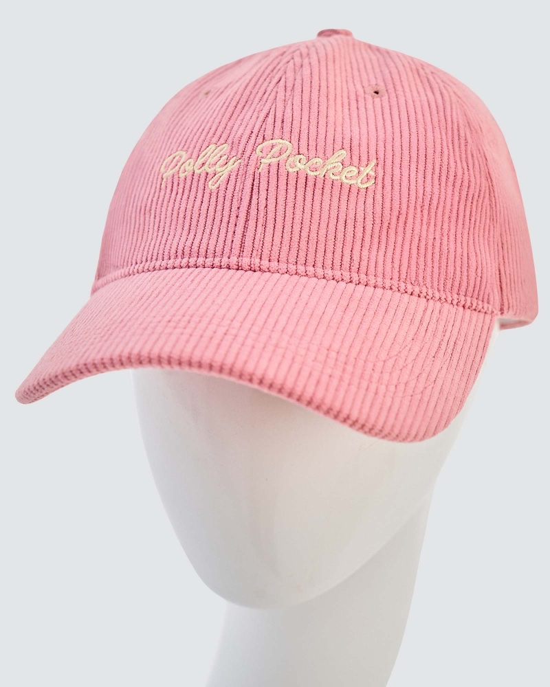 Image of POLLY POCKET X NAELOFAR CORDUROY CAP - STARDUST