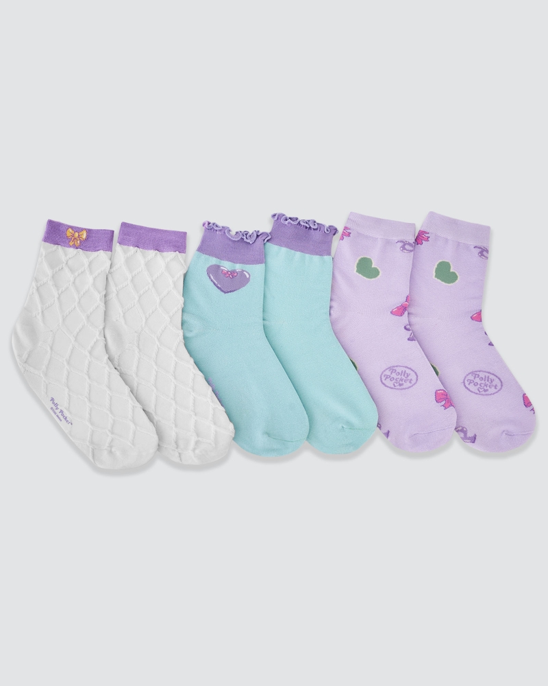 Image of POLLY POCKET X NAELOFAR COSY SOCKS - POCKET GLAM