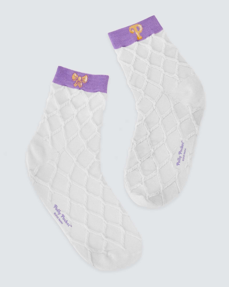 Image of POLLY POCKET X NAELOFAR COSY SOCKS - POCKET GLAM