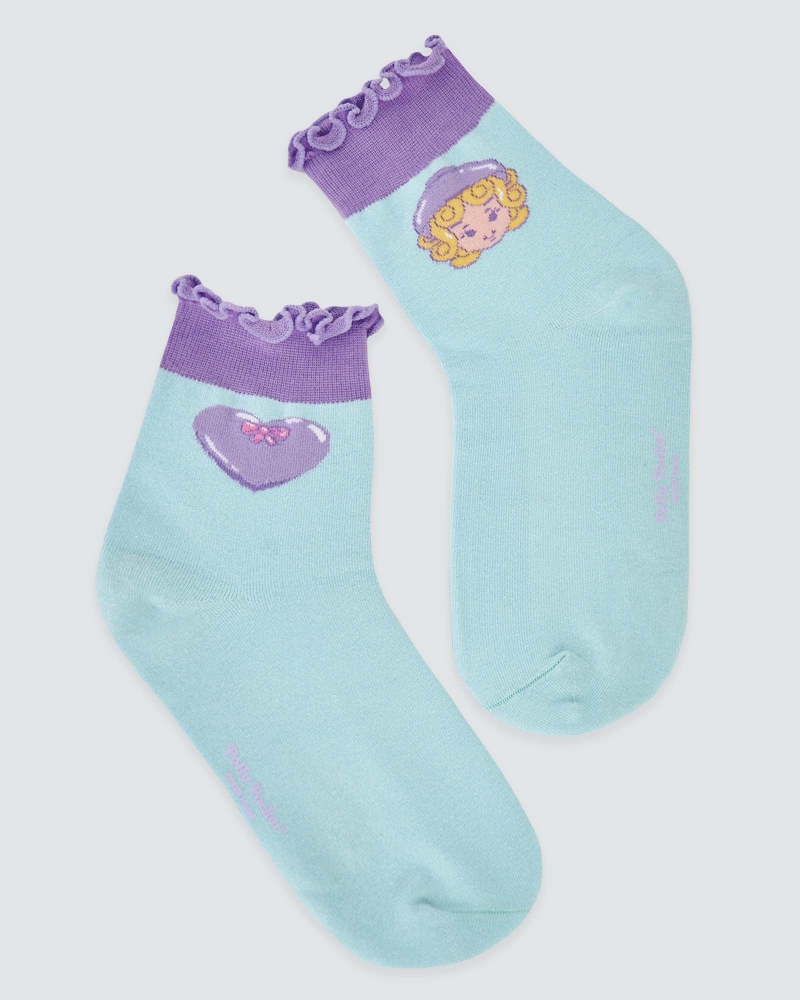 Image of POLLY POCKET X NAELOFAR COSY SOCKS - POCKET GLAM