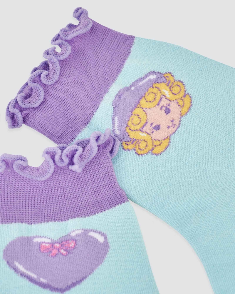 Image of POLLY POCKET X NAELOFAR COSY SOCKS - POCKET GLAM