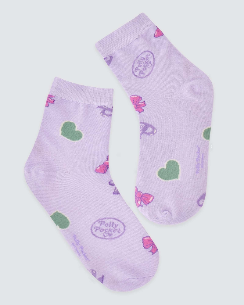 Image of POLLY POCKET X NAELOFAR COSY SOCKS - POCKET GLAM