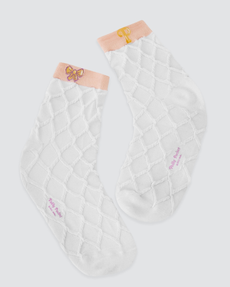 Image of POLLY POCKET X NAELOFAR COSY SOCKS - SUNNY LOCKET