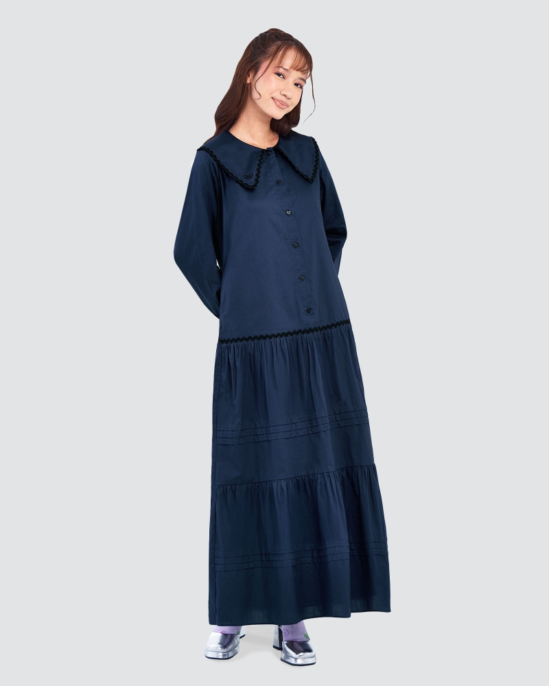 Image of POLLY POCKET X NAELOFAR DRESS - LAGOON