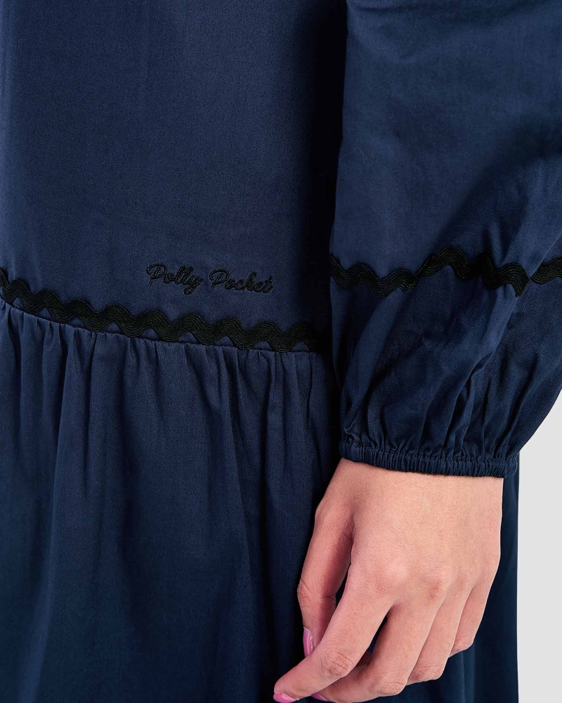 Image of POLLY POCKET X NAELOFAR DRESS - LAGOON