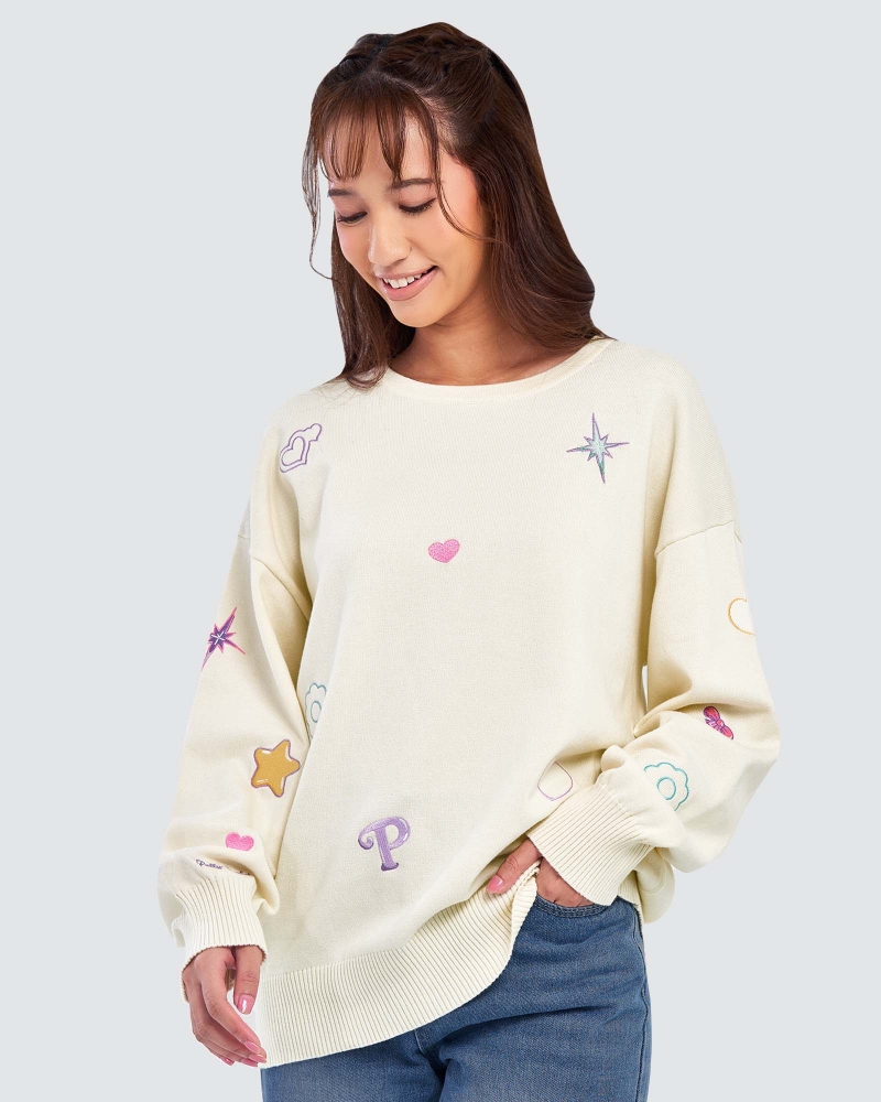 Image of POLLY POCKET X NAELOFAR ICONIC JUMPER - CONFETTI CRUSH