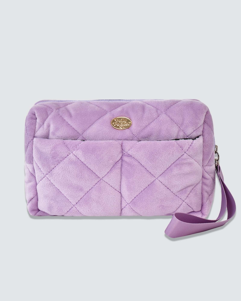POLLY POCKET X NAELOFAR PLUSH POUCH - LAVENDER HAZE