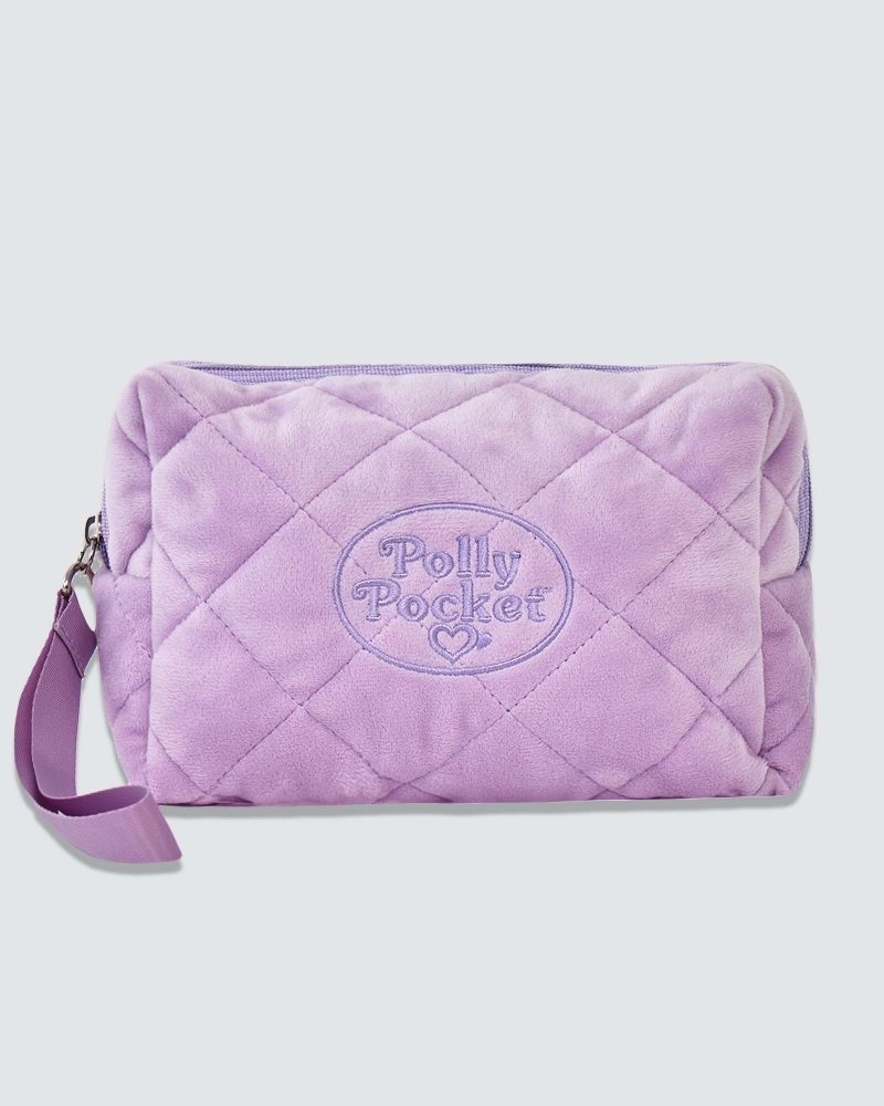 Image of POLLY POCKET X NAELOFAR PLUSH POUCH - LAVENDER HAZE