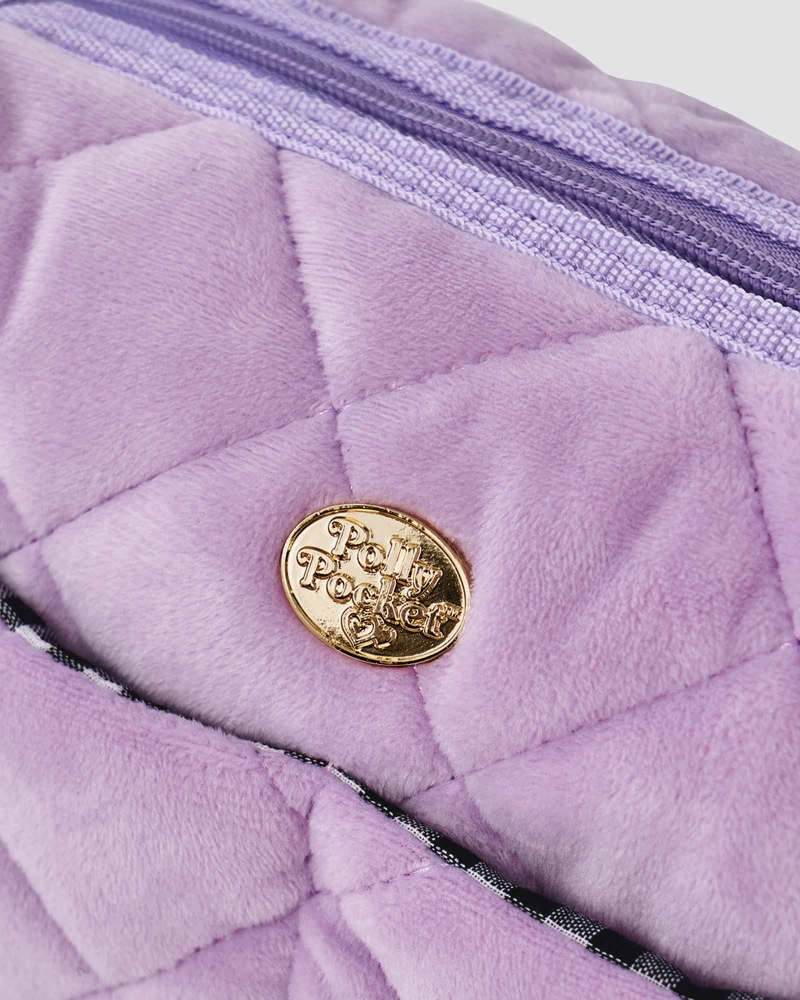 Image of POLLY POCKET X NAELOFAR PLUSH POUCH - LAVENDER HAZE