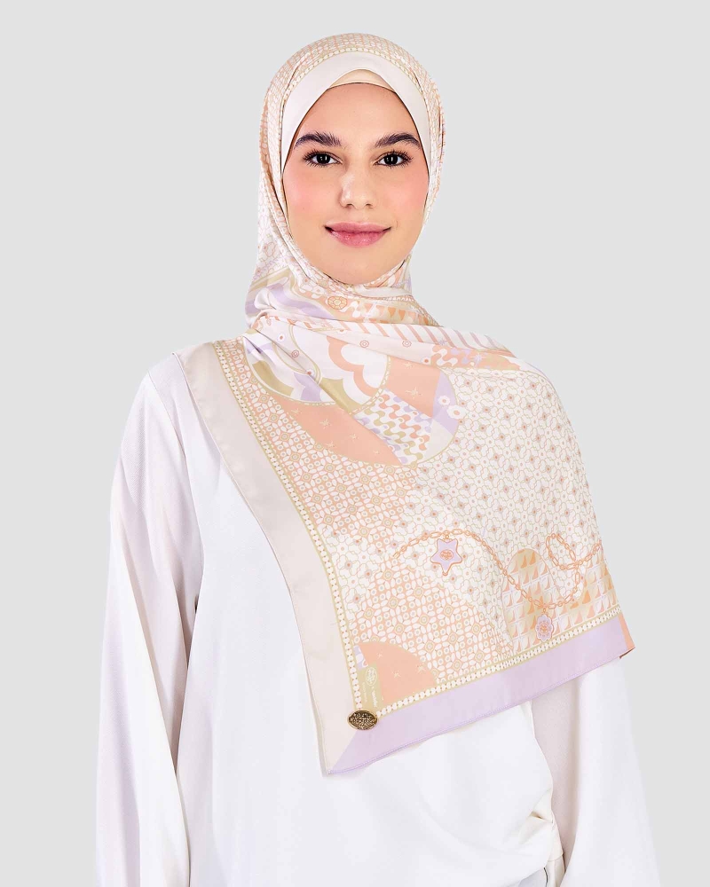 Image of POLLY POCKET X NAELOFAR SHAWL - LEMON LUSH