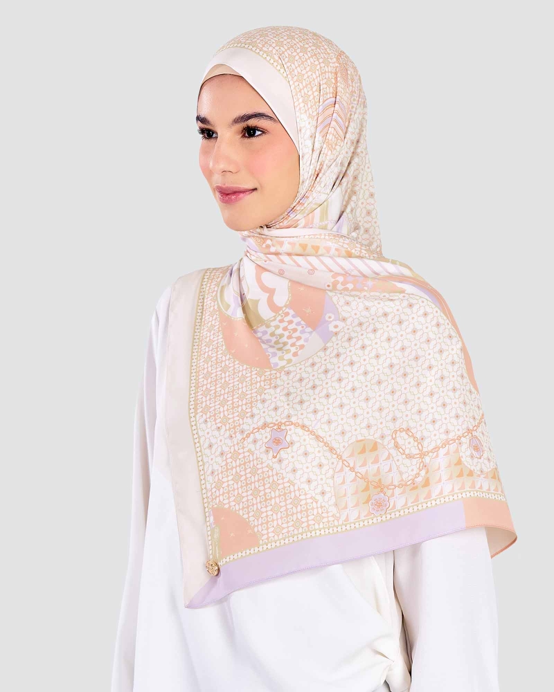 Image of POLLY POCKET X NAELOFAR SHAWL - LEMON LUSH