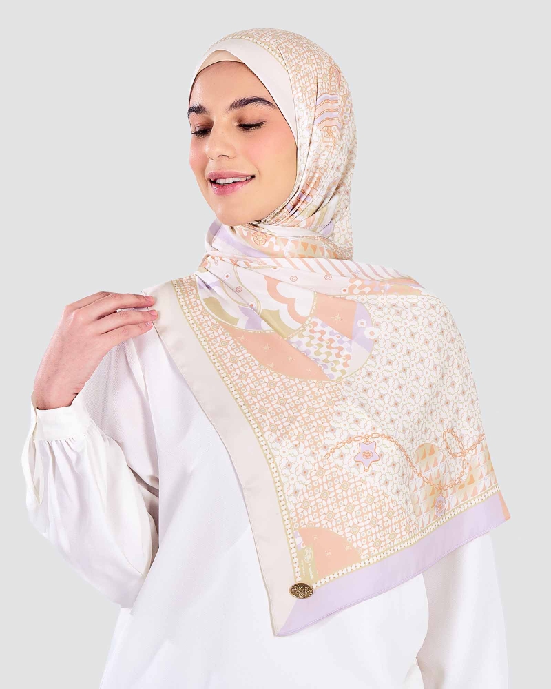 Image of POLLY POCKET X NAELOFAR SHAWL - LEMON LUSH