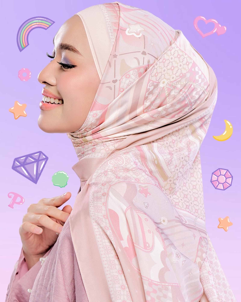 POLLY POCKET X NAELOFAR SHAWL - POCKET GLAM