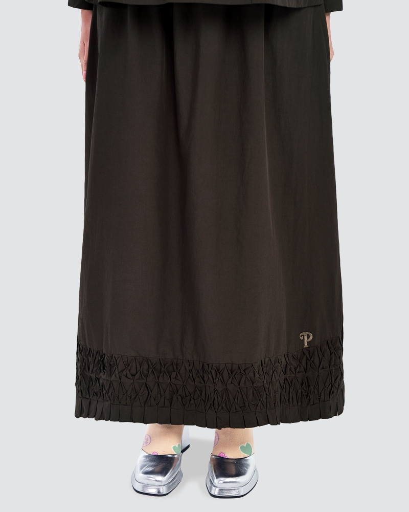 Image of POLLY POCKET X NAELOFAR SMOCKED SKIRT - DAZZLE