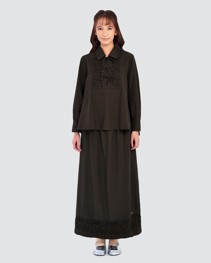 Image of POLLY POCKET X NAELOFAR SMOCKED TOP - DAZZLE