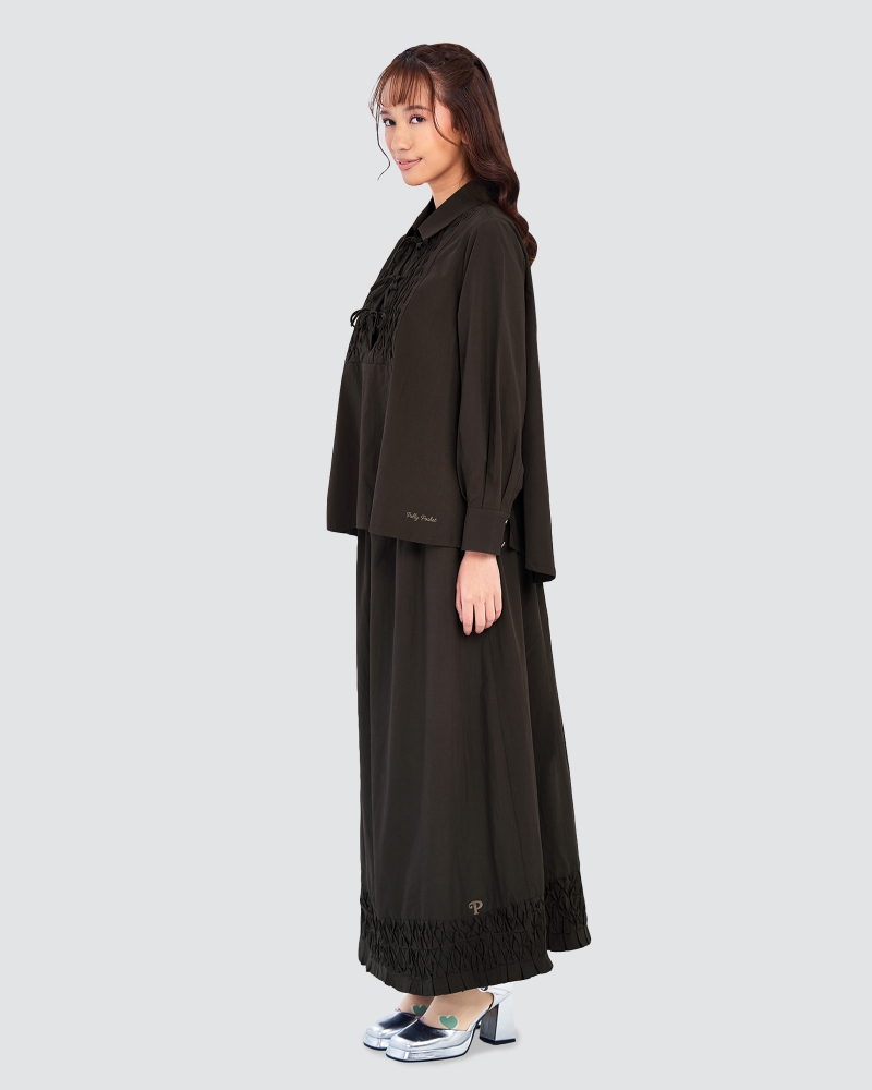 Image of POLLY POCKET X NAELOFAR SMOCKED TOP - DAZZLE