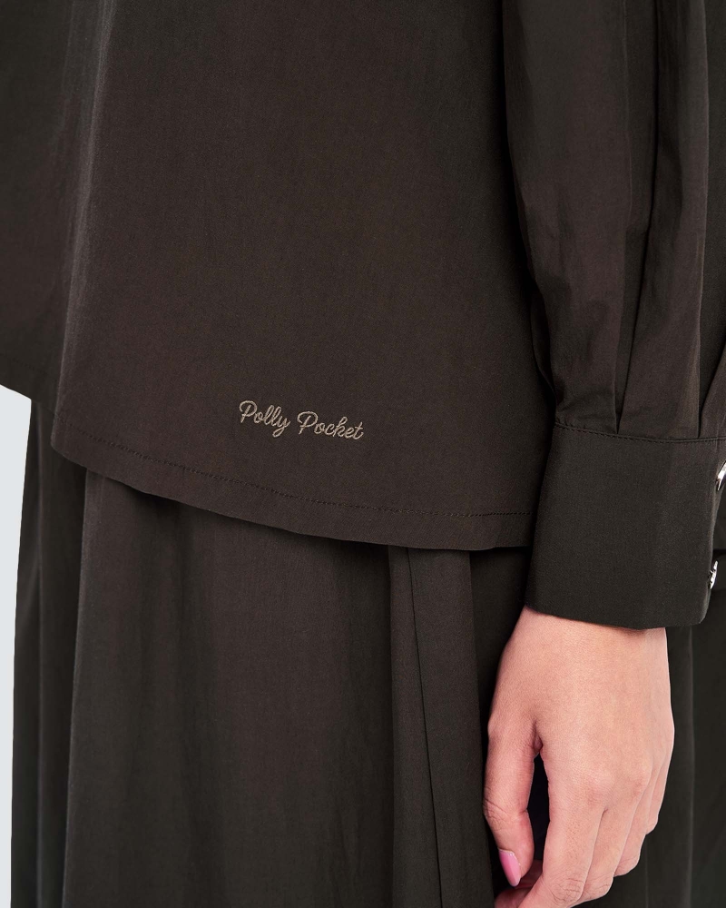 Image of POLLY POCKET X NAELOFAR SMOCKED TOP - DAZZLE