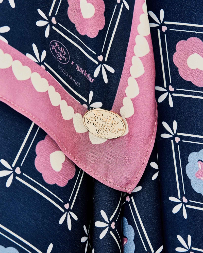 Image of POLLY POCKET X NAELOFAR SQUARE - FROSTED LAGOON