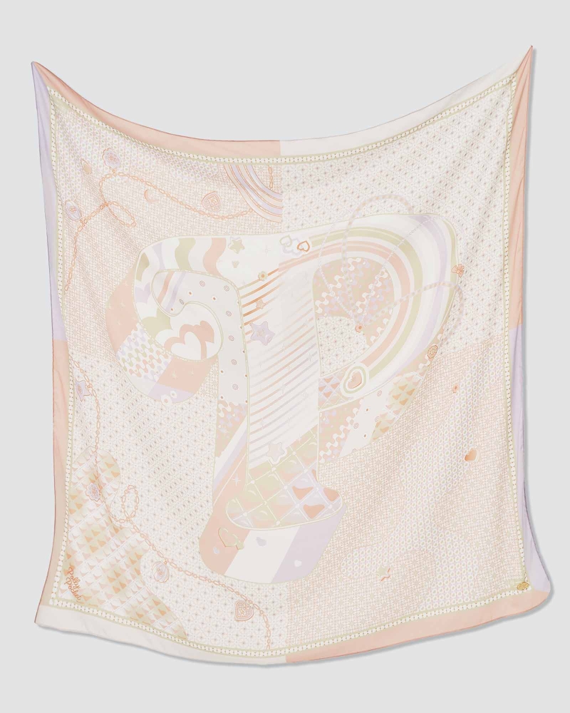 Image of POLLY POCKET X NAELOFAR SQUARE - LEMON LUSH