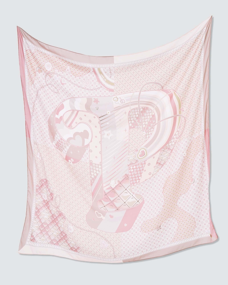 Image of POLLY POCKET X NAELOFAR SQUARE - POCKET GLAM