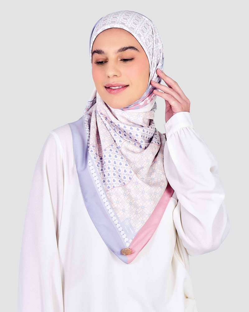 Image of POLLY POCKET X NAELOFAR SQUARE - SKY GIGGLE