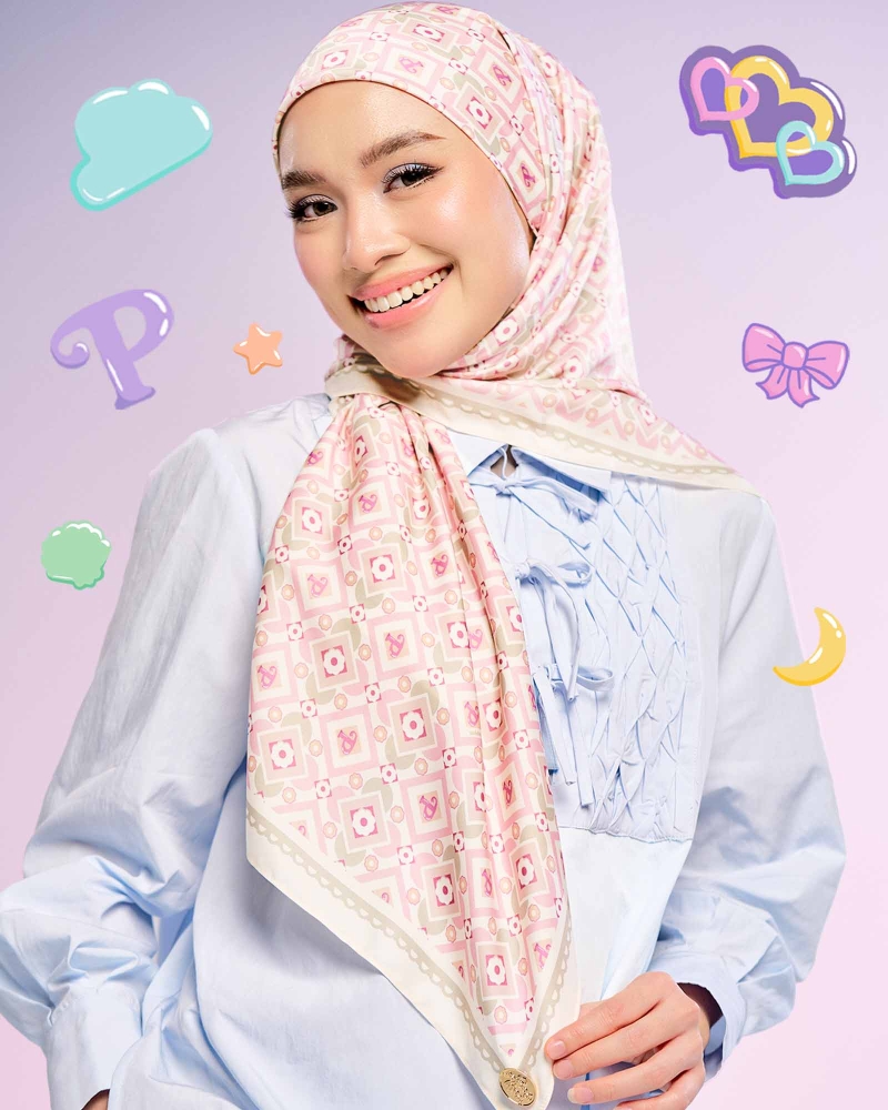 POLLY POCKET X NAELOFAR SQUARE - TUTTI FRUTTI