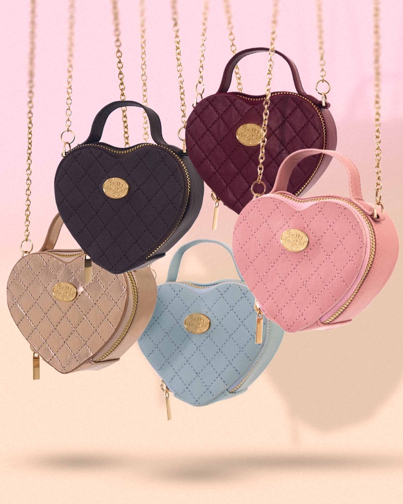 Image of POLLY POCKET X NAELOFAR SWEETHEART BAG - AQUA DREAM