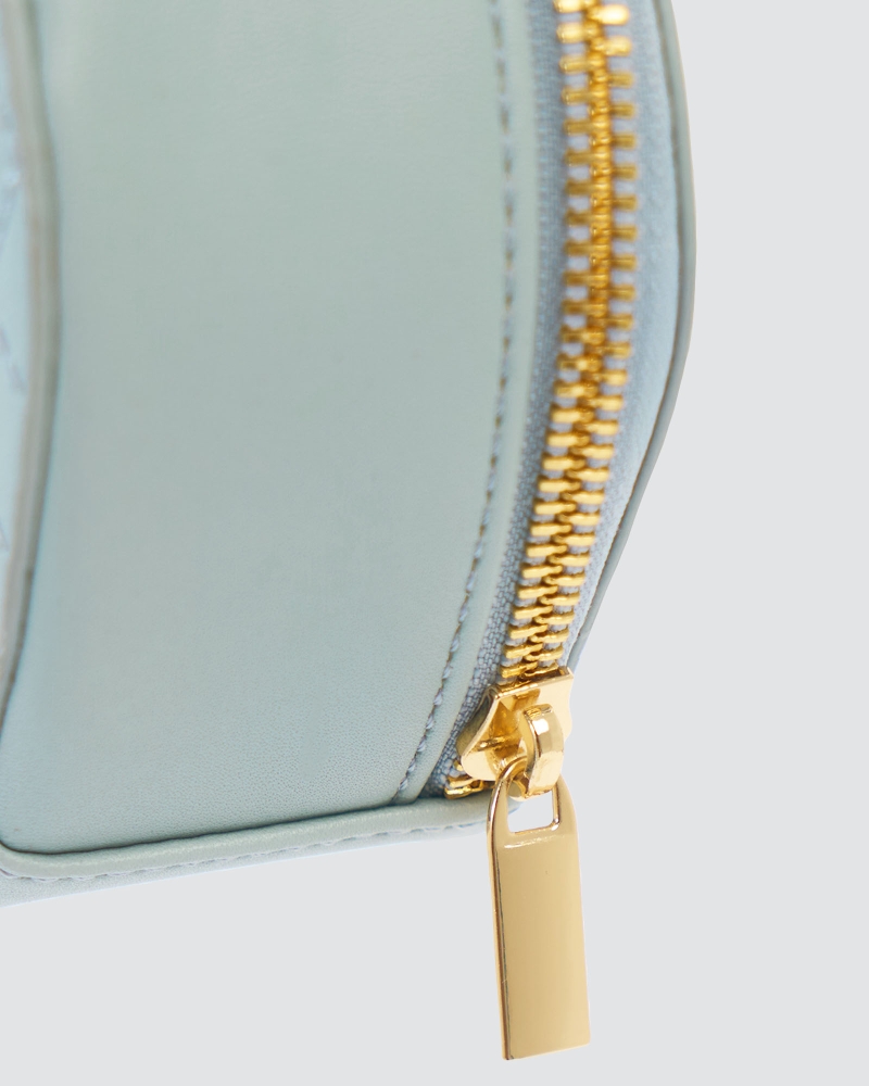 Image of POLLY POCKET X NAELOFAR SWEETHEART BAG - AQUA DREAM