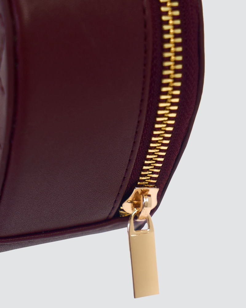 Image of POLLY POCKET X NAELOFAR SWEETHEART BAG - CRANBERRY