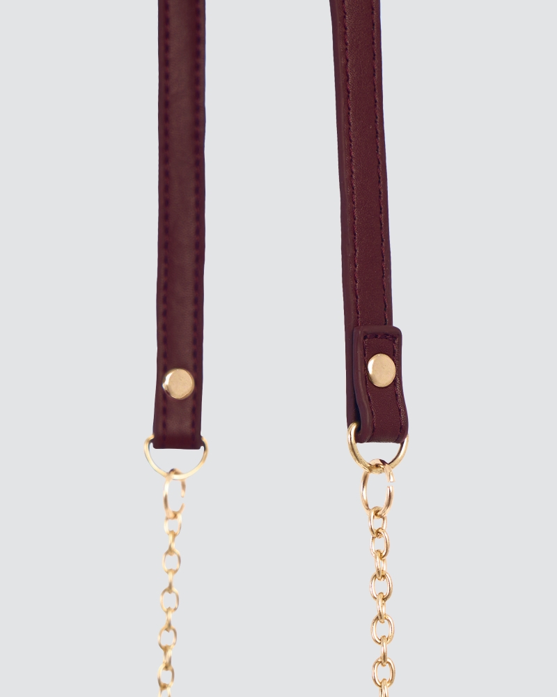 Image of POLLY POCKET X NAELOFAR SWEETHEART BAG - CRANBERRY