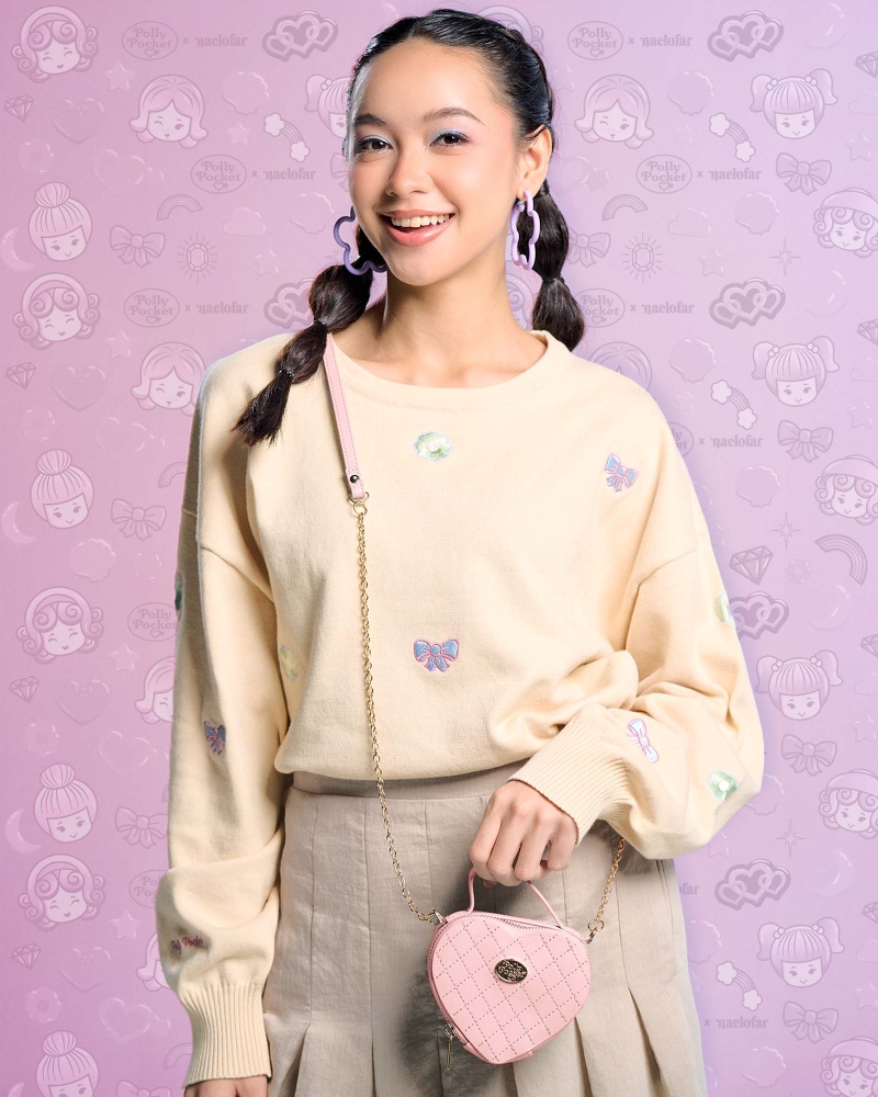 POLLY POCKET X NAELOFAR SWEETHEART BAG - SWEETHEART