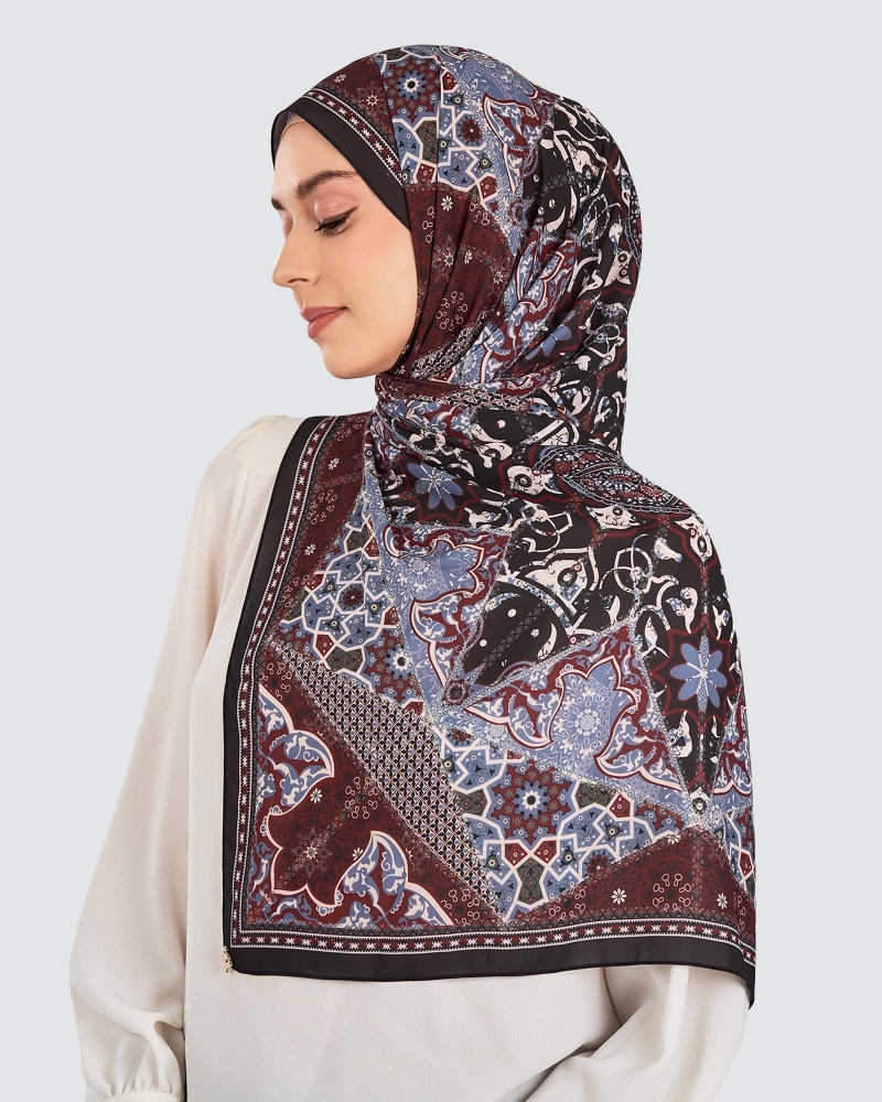 Image of QUBA CHIFFON SHAWL - LAYLA