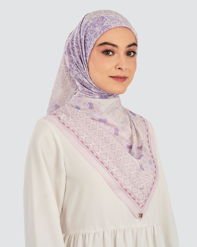 Image of QUBA COTTON VOILE SQUARE - EMAN