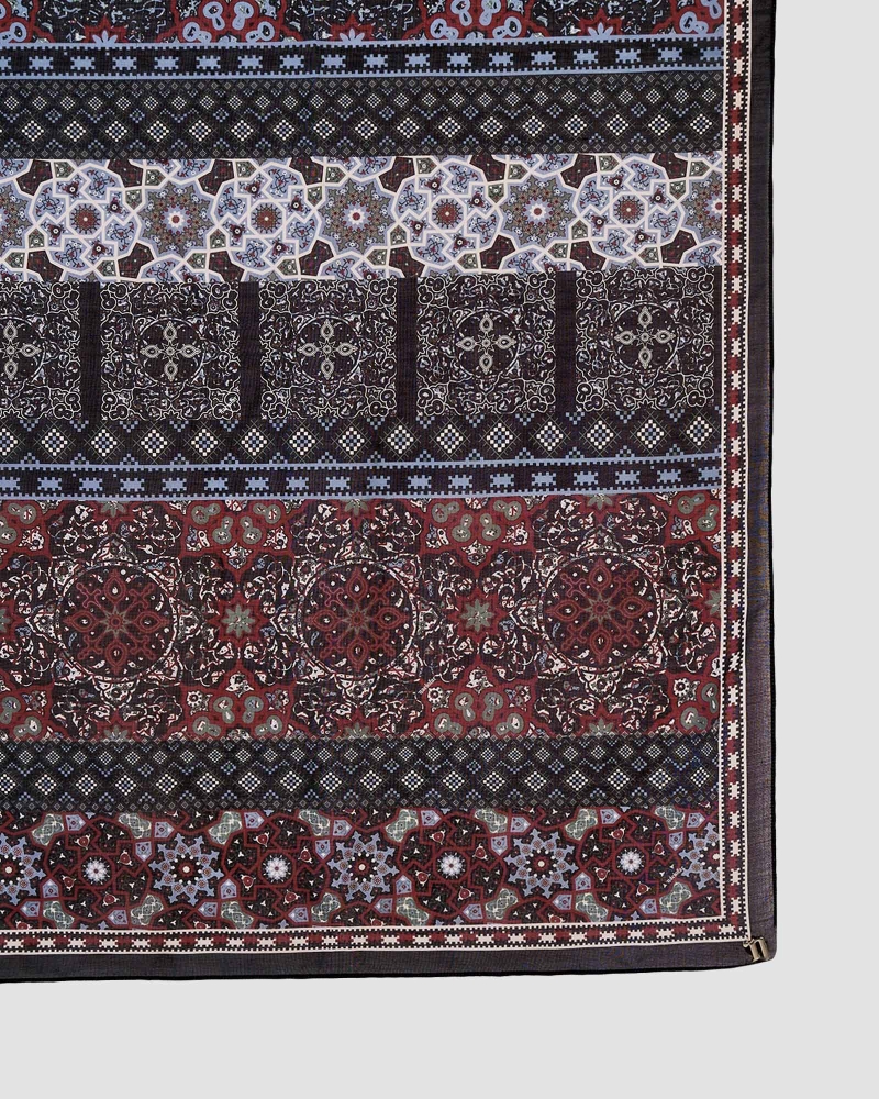 Image of QUBA COTTON VOILE SQUARE - LAYLA