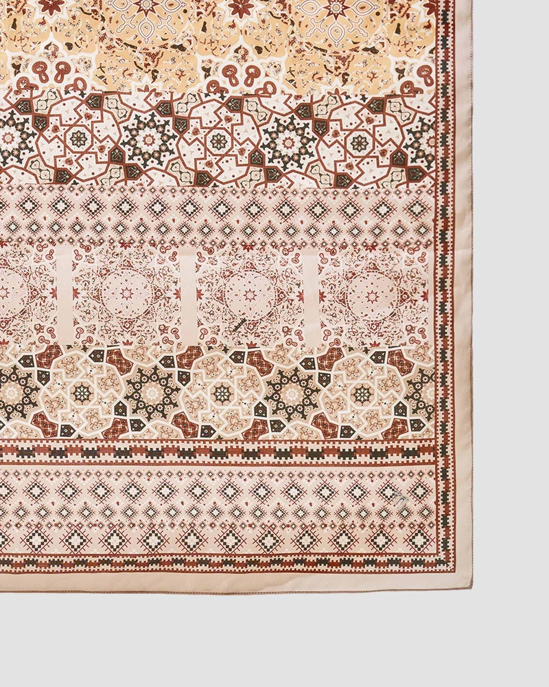 Image of QUBA COTTON VOILE SQUARE - NUZUL