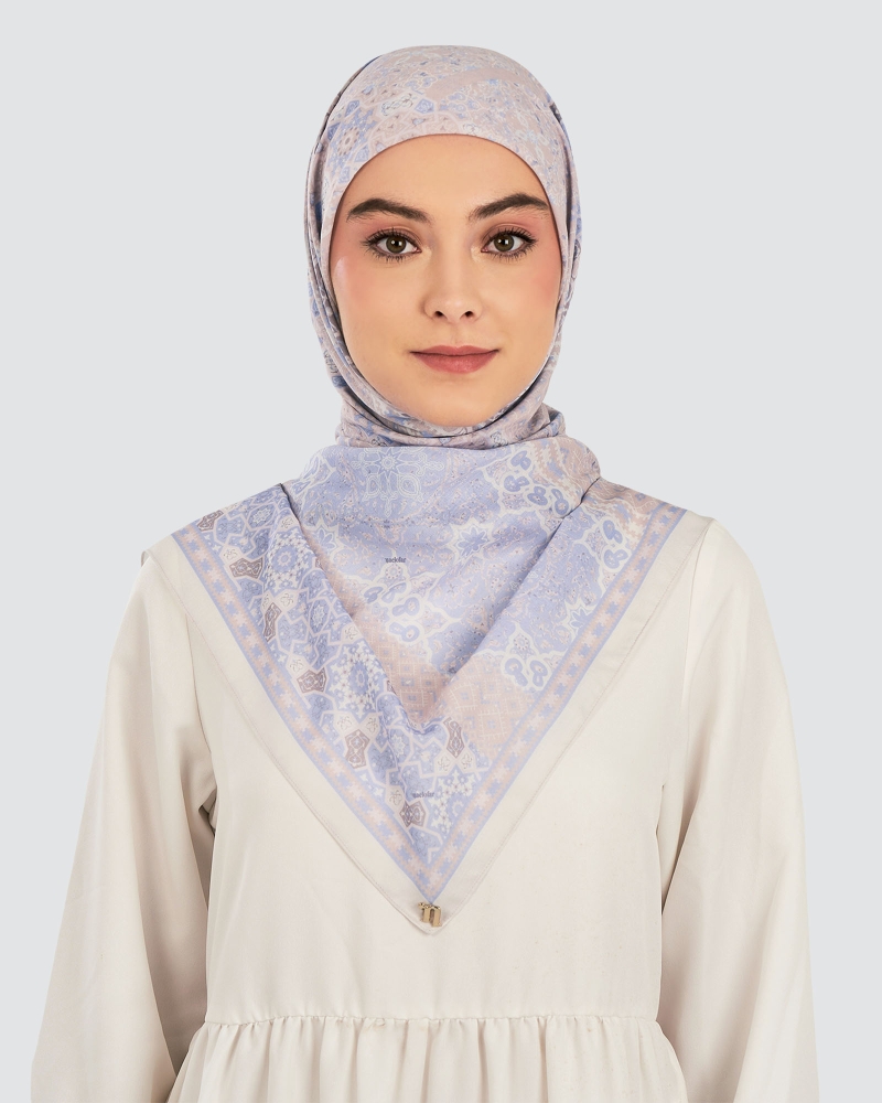 Image of QUBA COTTON VOILE SQUARE - RANIA