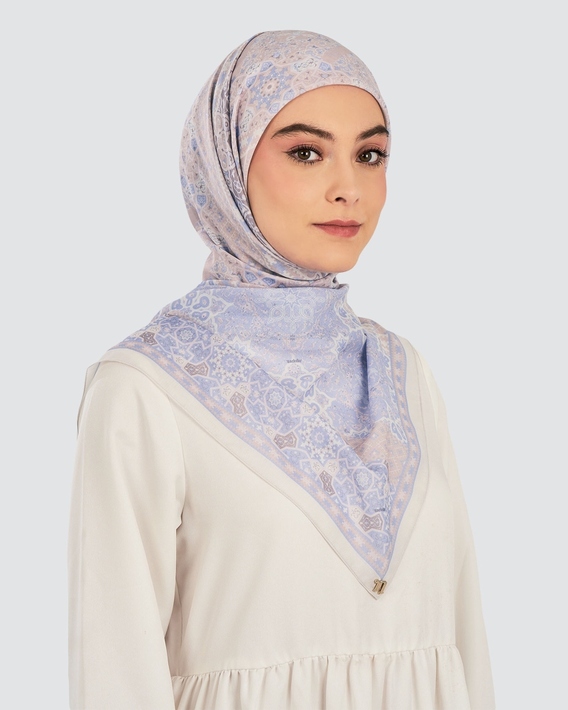 Image of QUBA COTTON VOILE SQUARE - RANIA