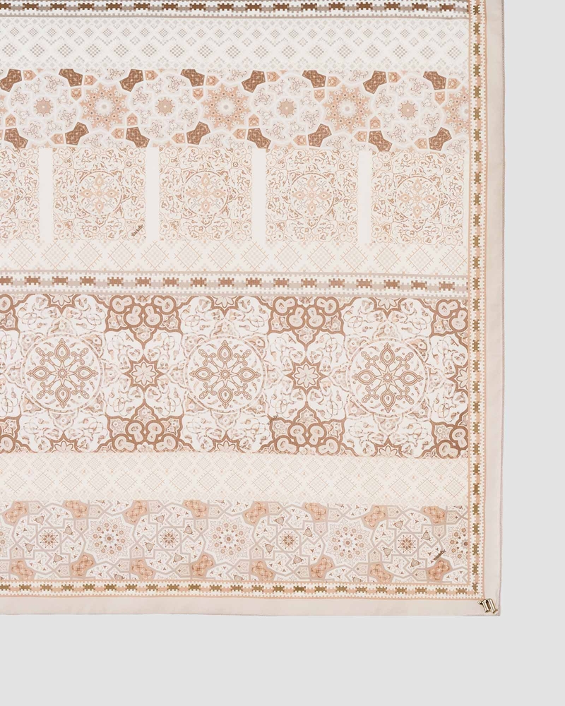 Image of QUBA COTTON VOILE SQUARE - ZAHRAH