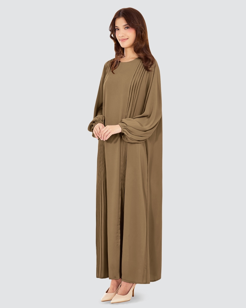 Image of RAISA ABAYA  - BROWN SUGAR