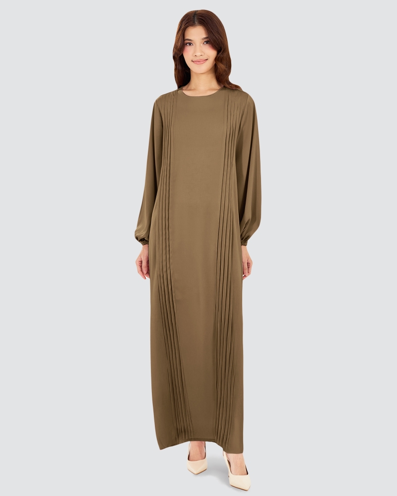 Image of RAISA ABAYA  - BROWN SUGAR