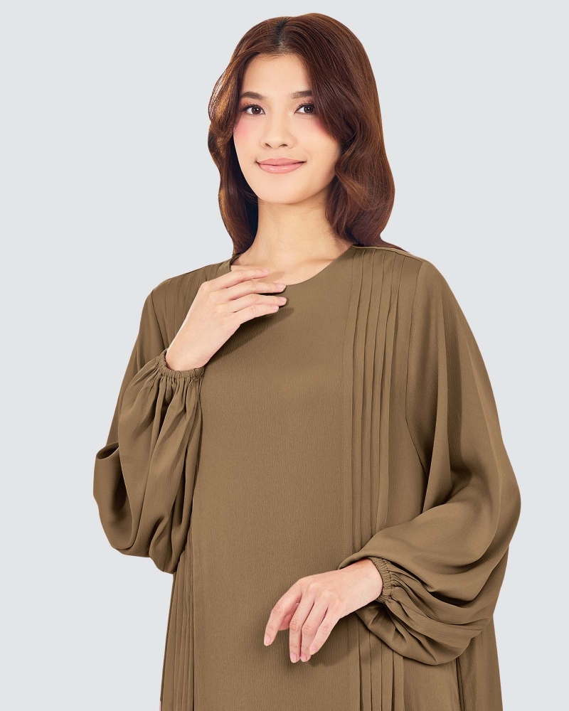 Image of RAISA ABAYA  - BROWN SUGAR