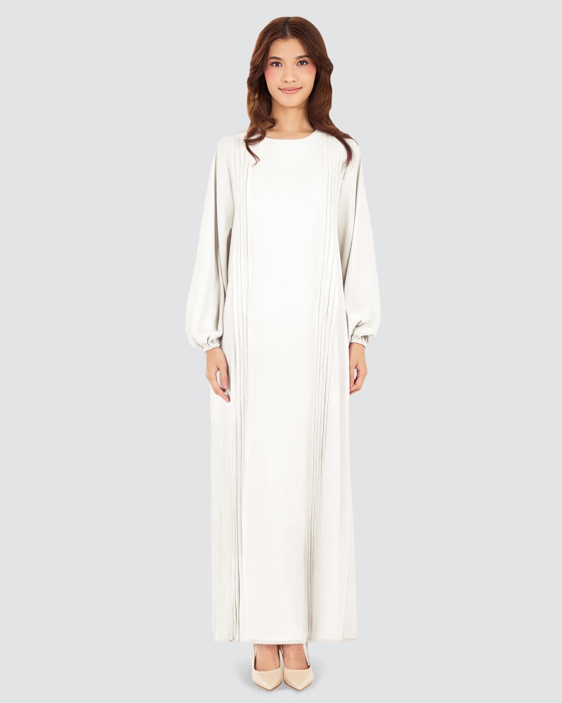 Image of RAISA ABAYA  - OFF WHITE