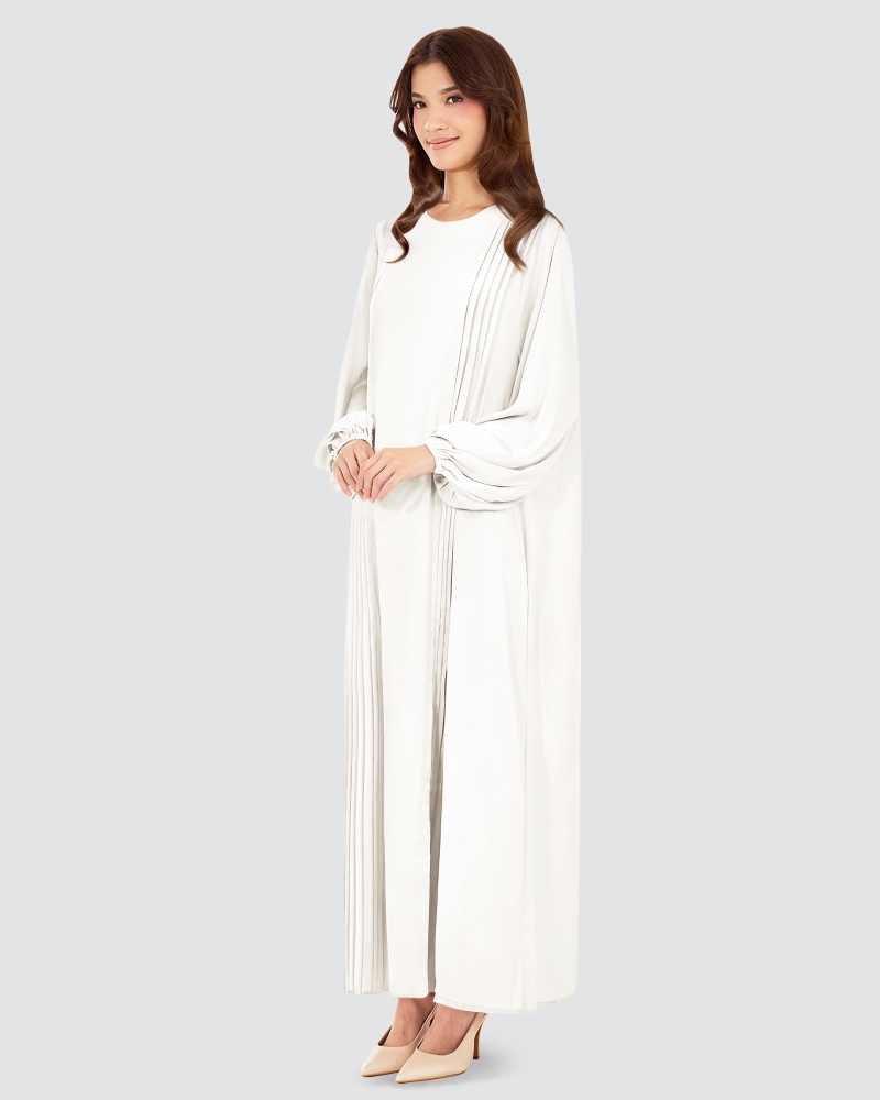 Image of RAISA ABAYA  - OFF WHITE