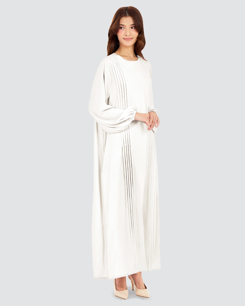 Image of RAISA ABAYA  - OFF WHITE