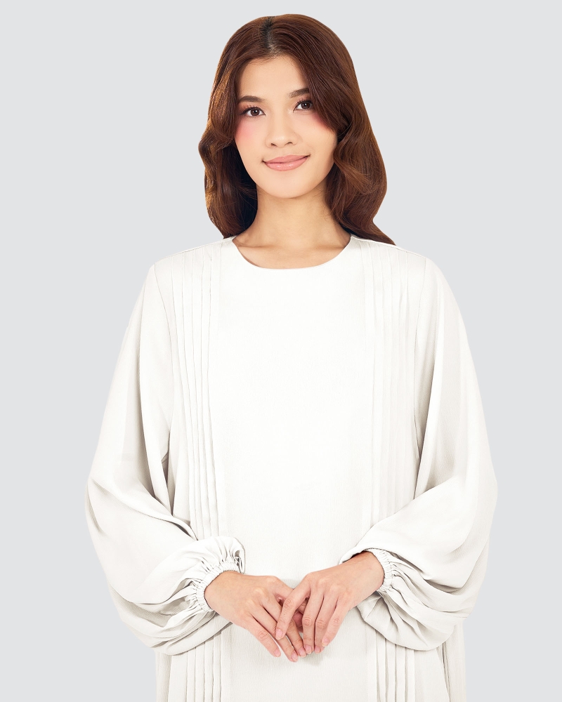 Image of RAISA ABAYA  - OFF WHITE