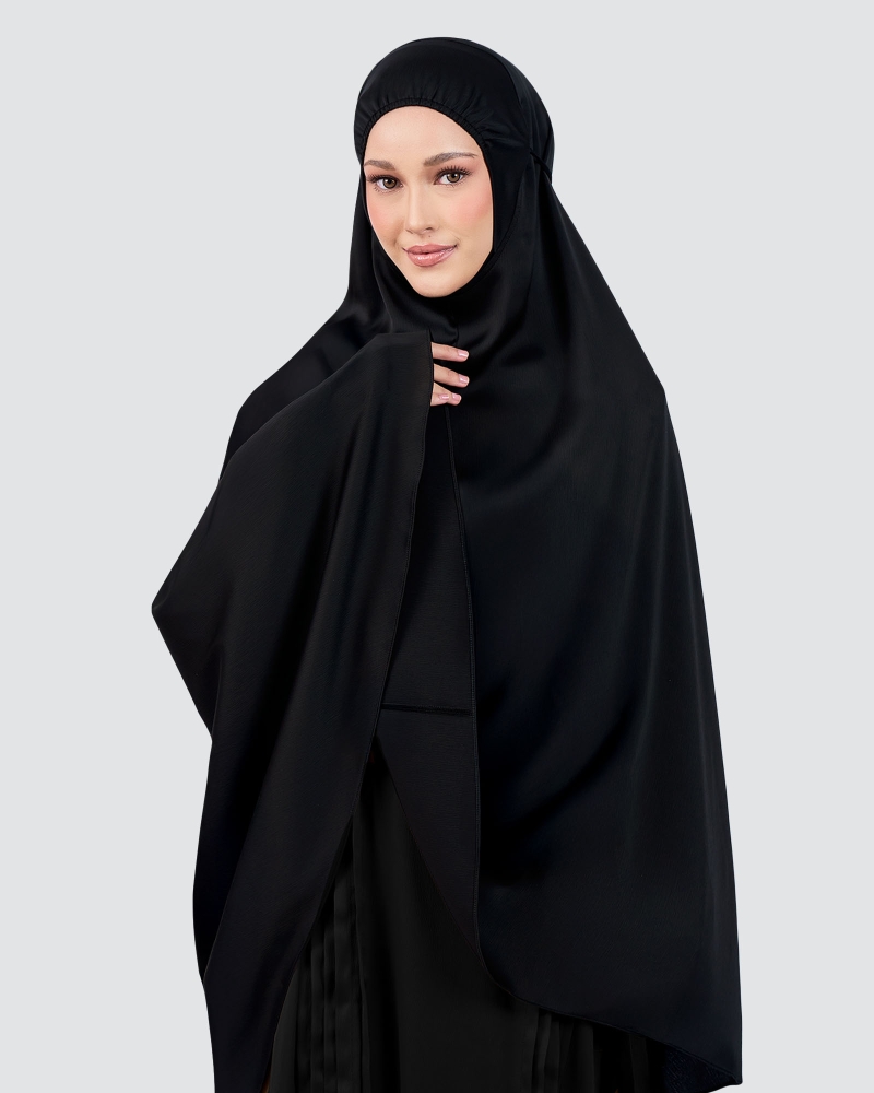 Image of RAISA MINI TELEKUNG TOP - BLACK