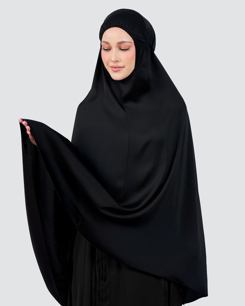 Image of RAISA MINI TELEKUNG TOP - BLACK