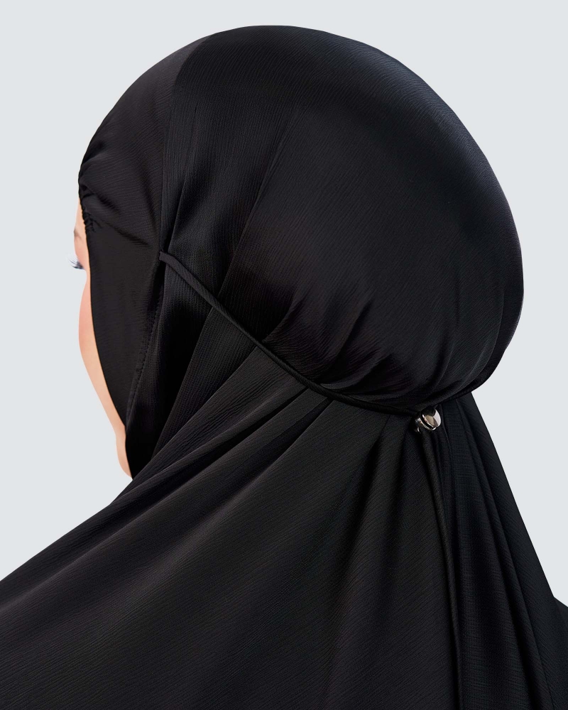 Image of RAISA MINI TELEKUNG TOP - BLACK