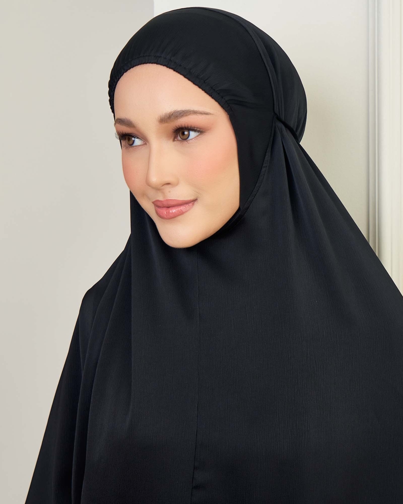 Image of RAISA MINI TELEKUNG TOP - BLACK