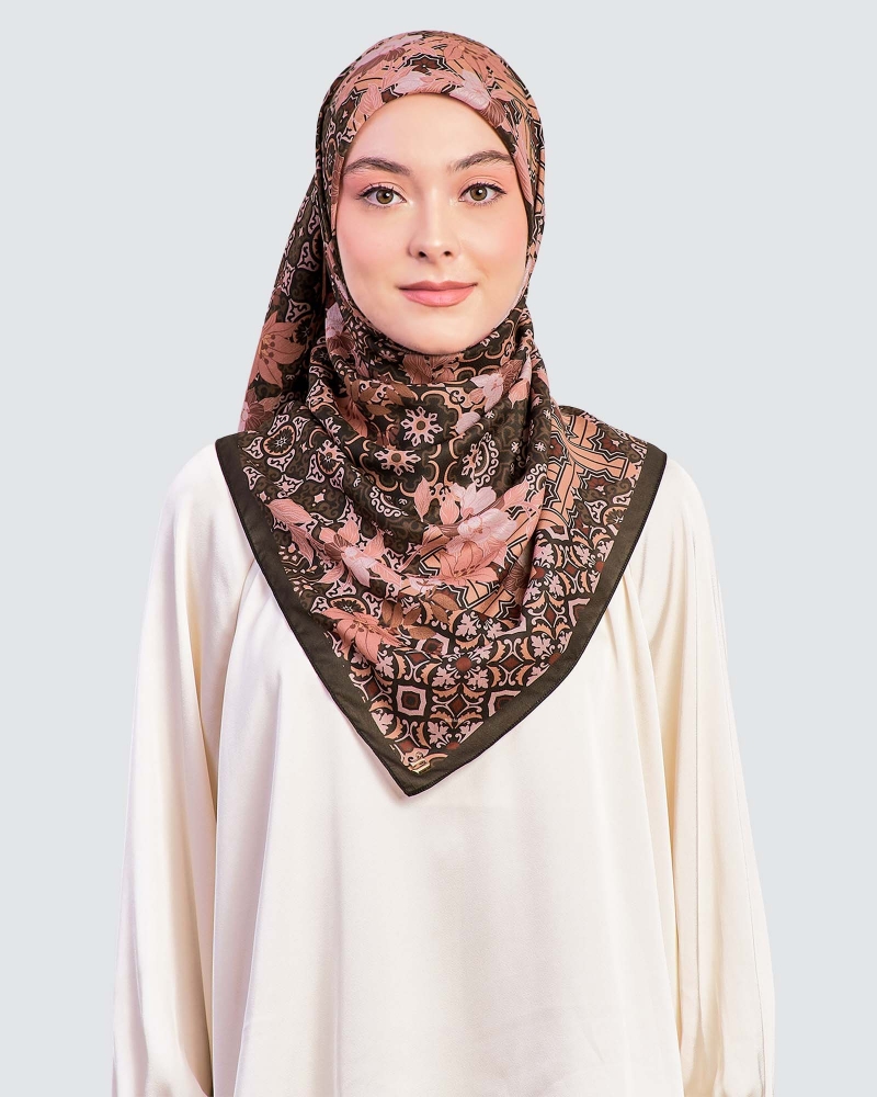 Image of SENI COTTON VOILE SQUARE - DIAN